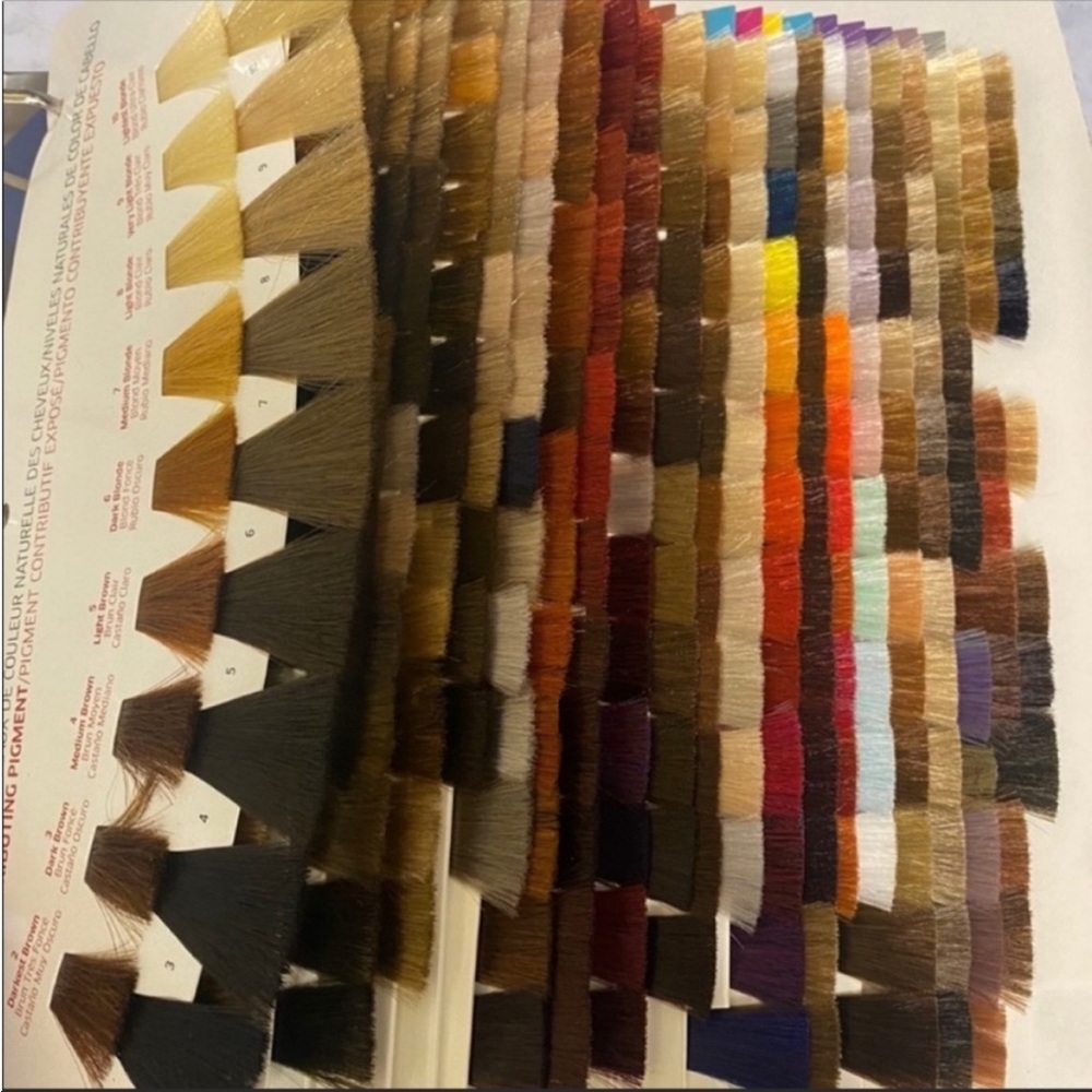 WELLA mega swatch book